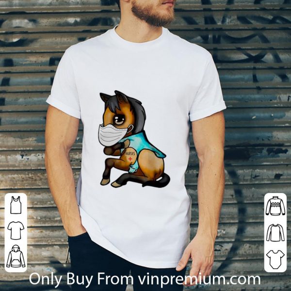 Pretty Horse Tattoos Nurse Mask Covid-19 shirt