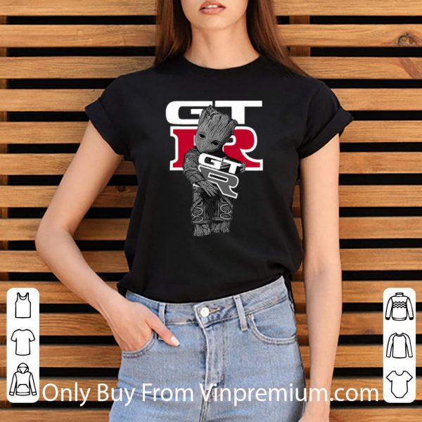 Great Baby Groot Hug Nissan GT-R shirt