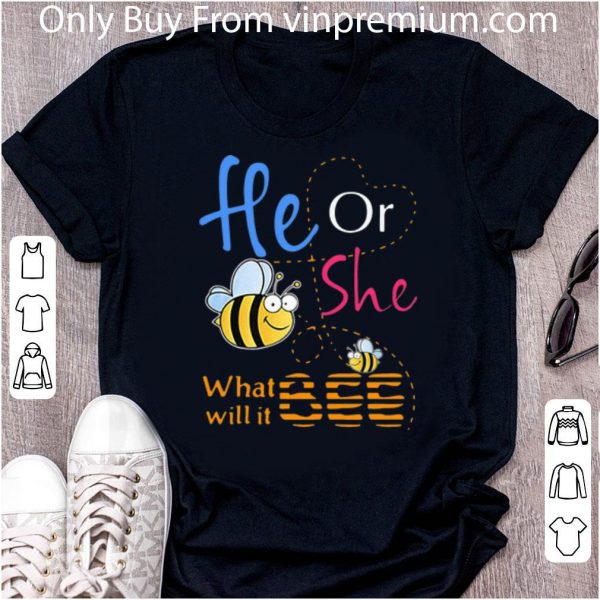 Top He Or She What Will It Bee shirt