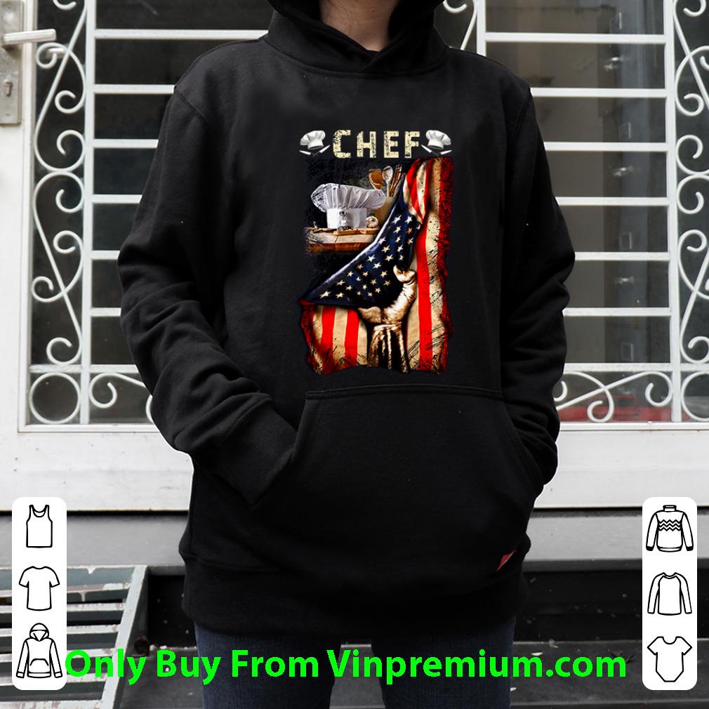 429a0dfb premium american flag proud chef inside me shirt 4 - Premium American Flag Proud Chef Inside Me shirt