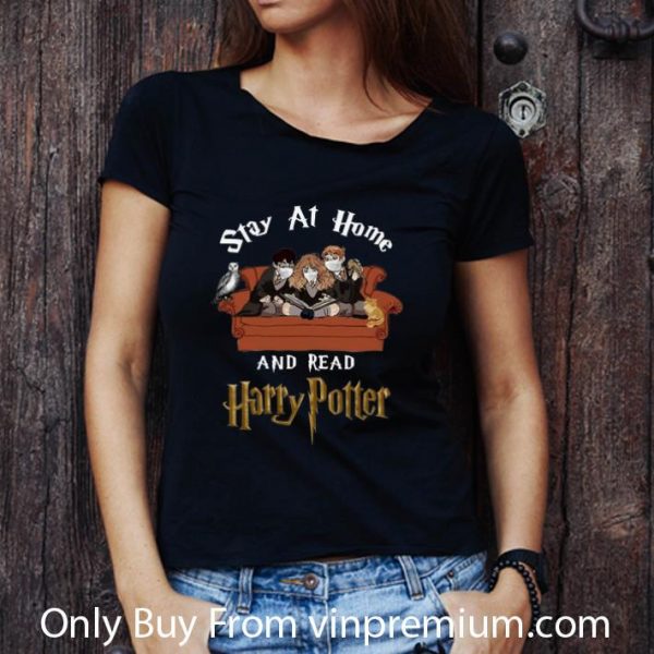 Original Stay At Home And Read Harry Potter Face Mask Covid-19 shirt
