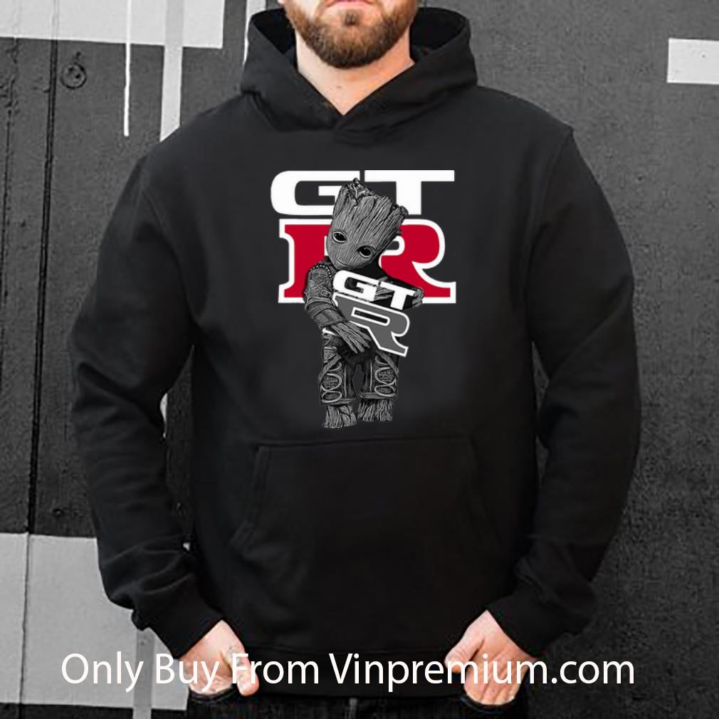 87a6c180 great baby groot hug nissan gt r shirt 4 - Great Baby Groot Hug Nissan GT-R shirt