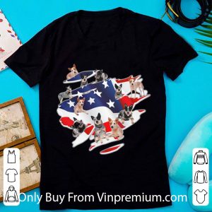 Great Dog Lovers Heeler American Flag shirt
