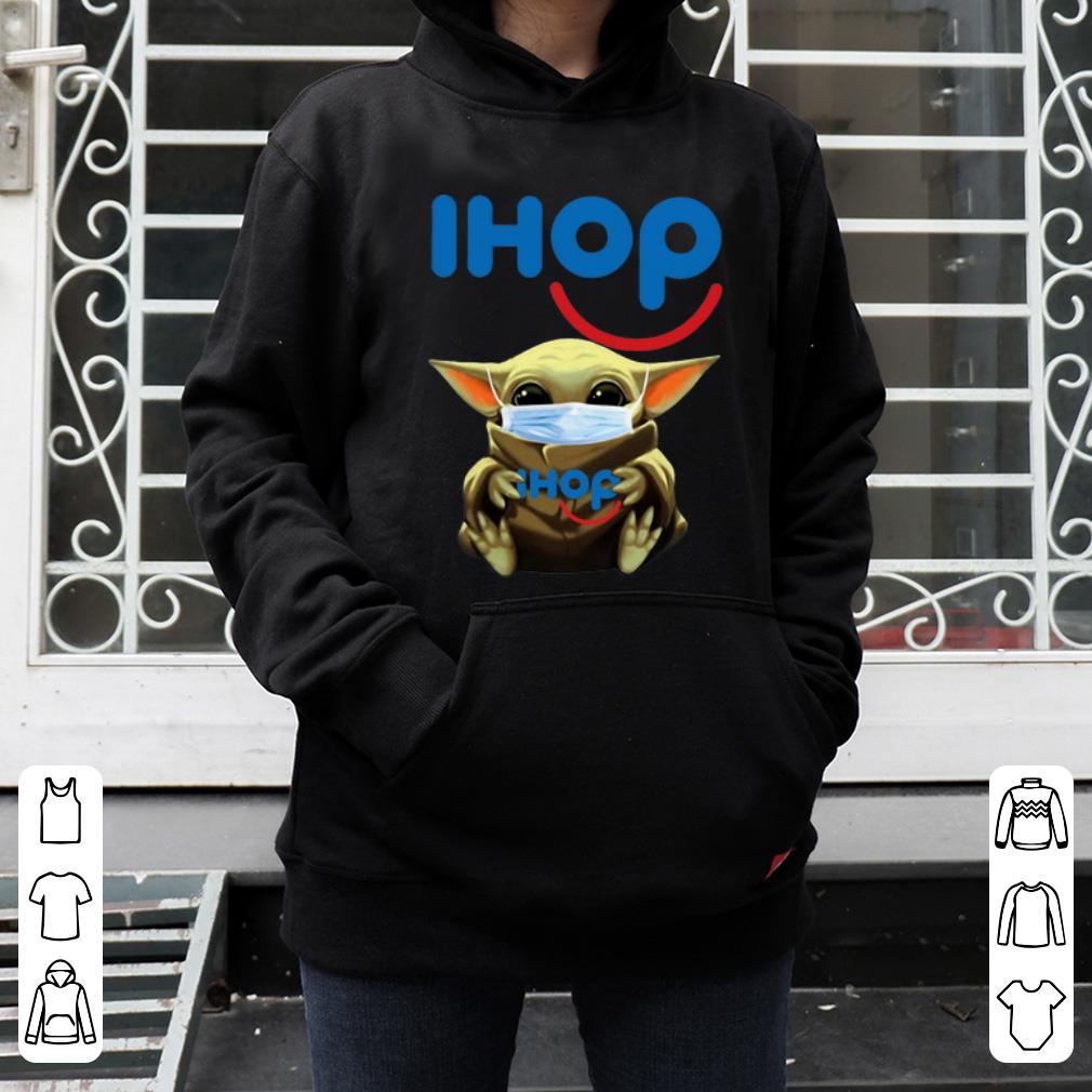 Top Star Wars Baby Yoda Mask Hug IHop Covid 19 shirt 4 - Top Star Wars Baby Yoda Mask Hug IHop Covid-19 shirt
