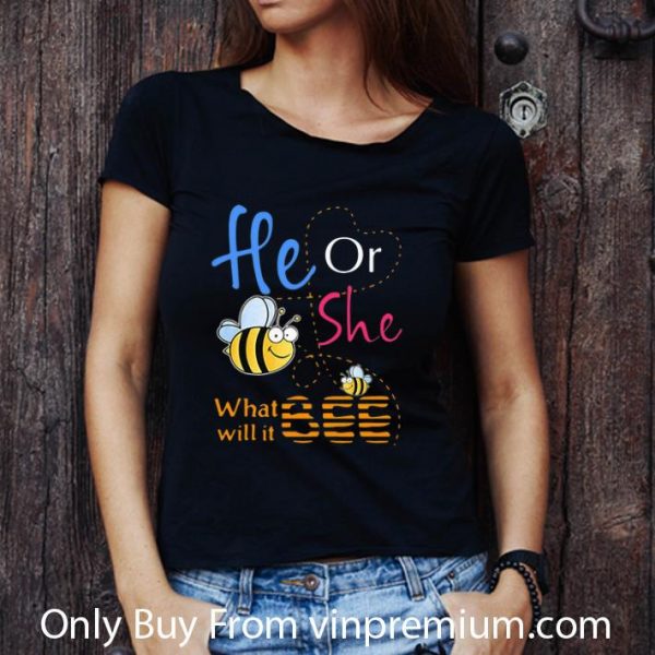 Top He Or She What Will It Bee shirt