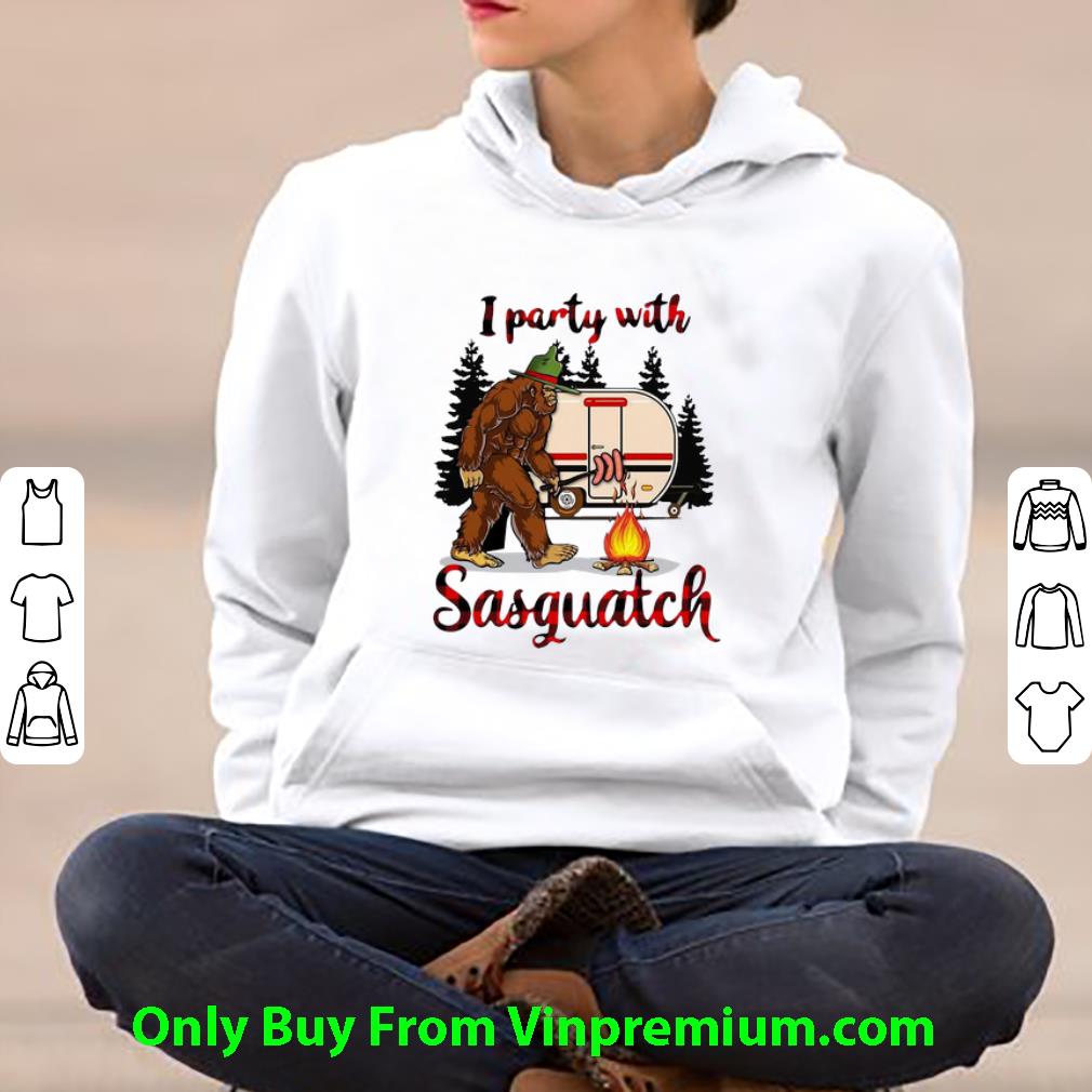 cf4c3e9e nice camping bigfoot i party with sasquatch shirt 4 - Nice Camping Bigfoot I Party With Sasquatch shirt