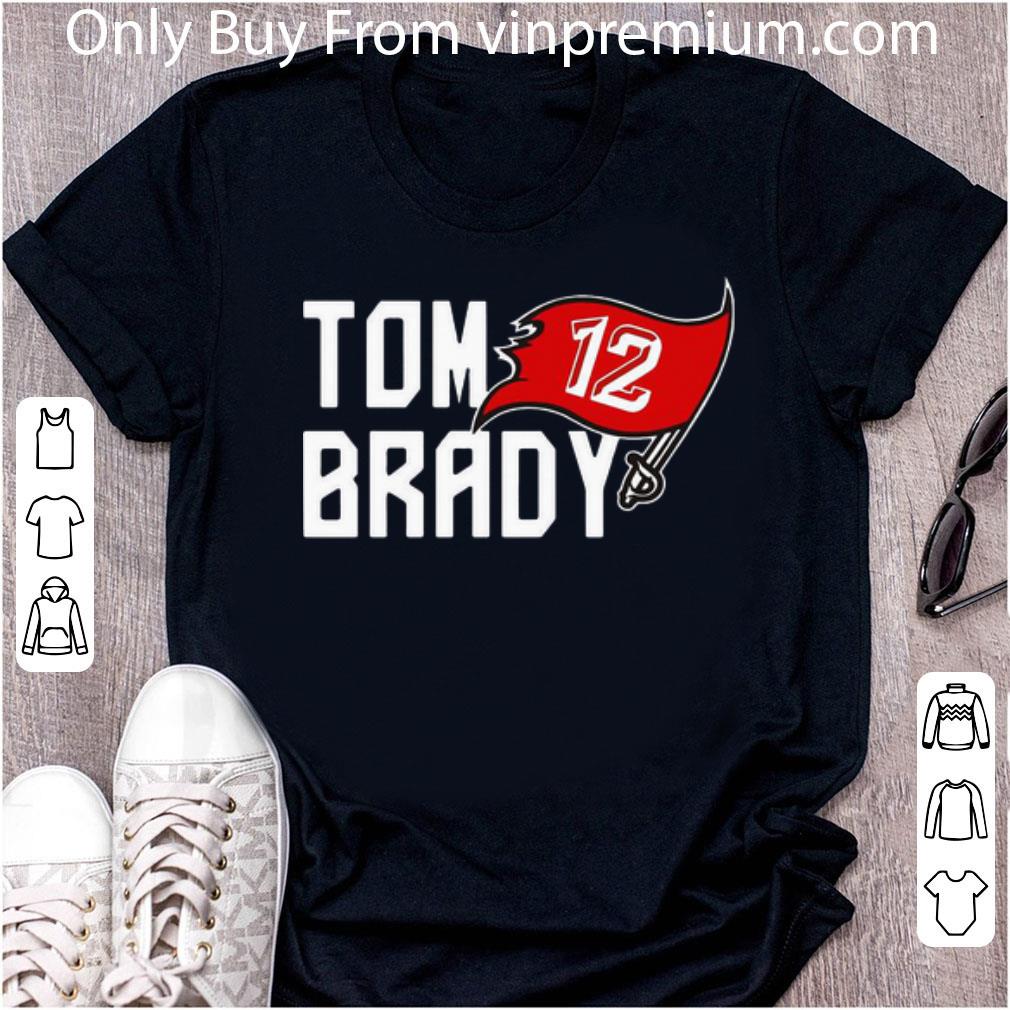 Nice Tom Brady 12 Buccaneers shirt