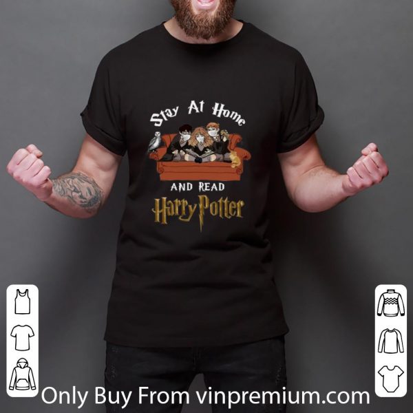 Original Stay At Home And Read Harry Potter Face Mask Covid-19 shirt