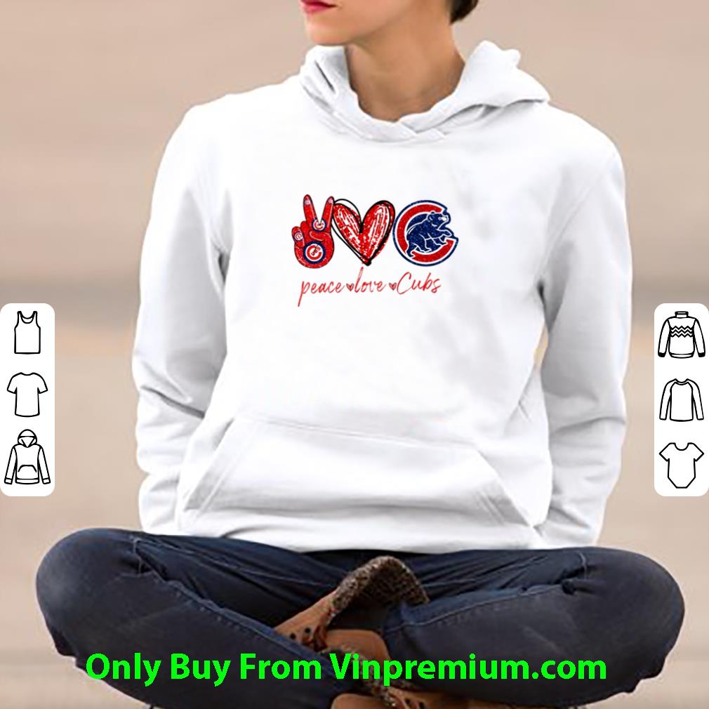 193dabf6 nice peace love cubs chicago cubs shirt 4 - Nice Peace Love Cubs Chicago Cubs shirt