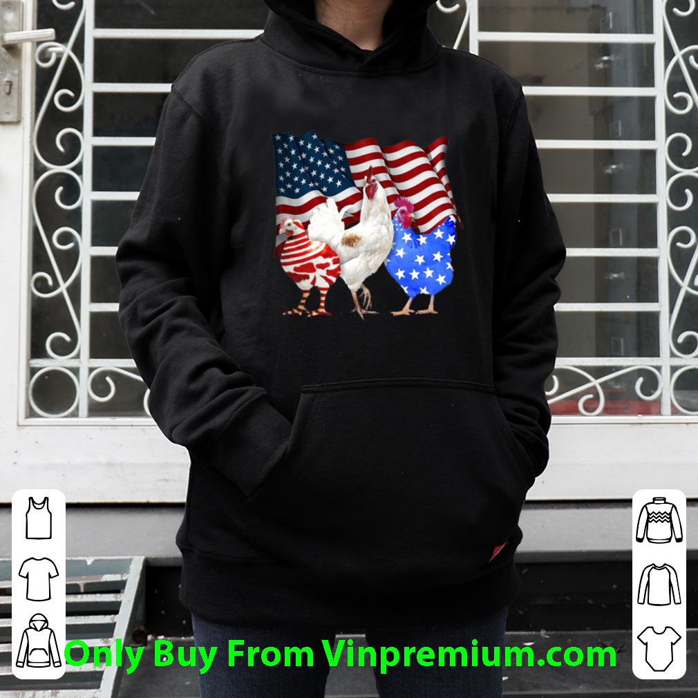 23f4dbb7 hot chicken american flag shirt 4 - Hot Chicken American Flag shirt