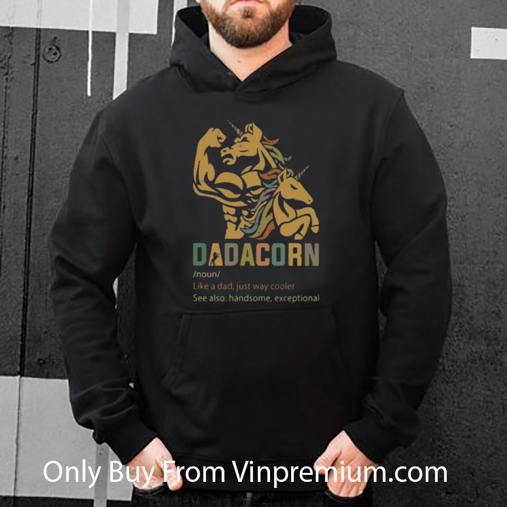 2f74cd48 official dadacorn like a dad just way cooler see also handsome vintage shirt 4 - Official Dadacorn Like A Dad Just Way Cooler See Also Handsome Vintage shirt
