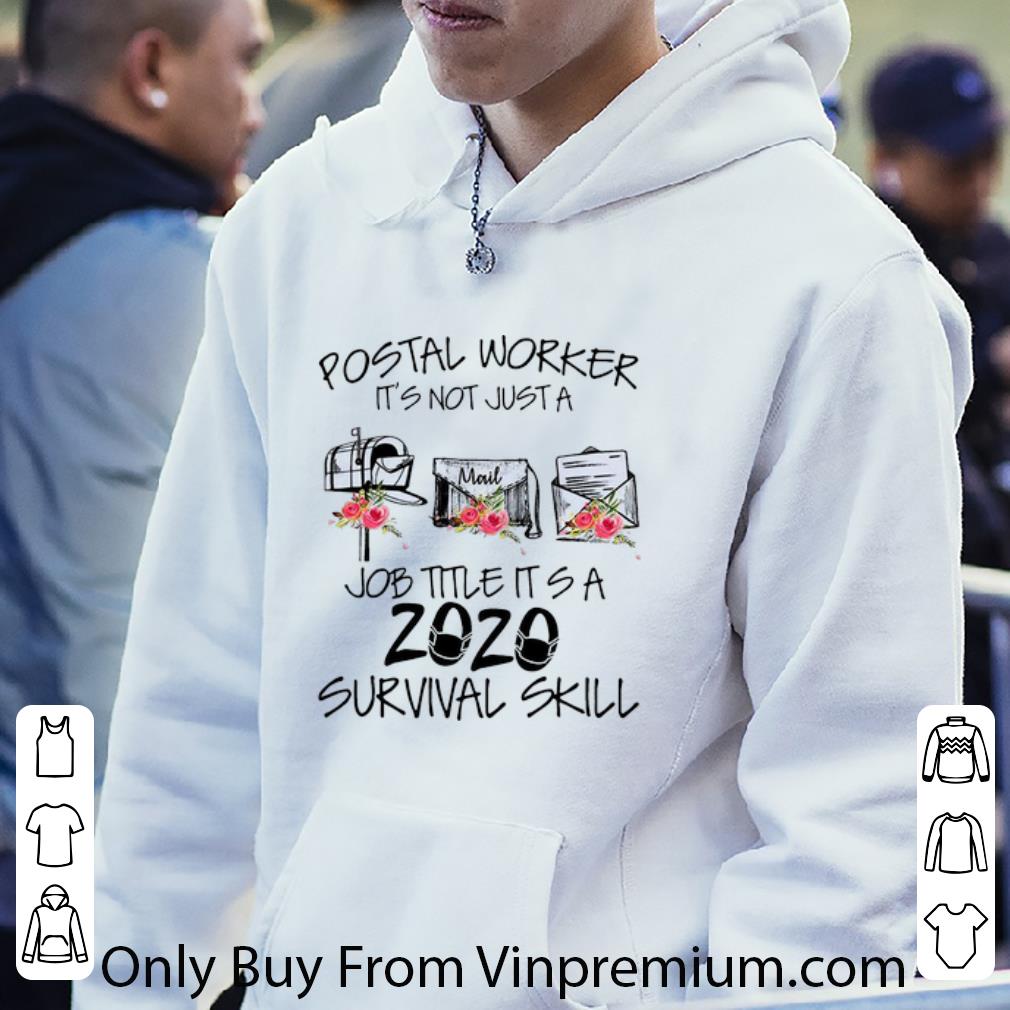 39c41435 original postal worker it s not just a job title it s a survival skill shirt 4 - Original Postal Worker It's Not Just A Job Title It's A Survival Skill shirt