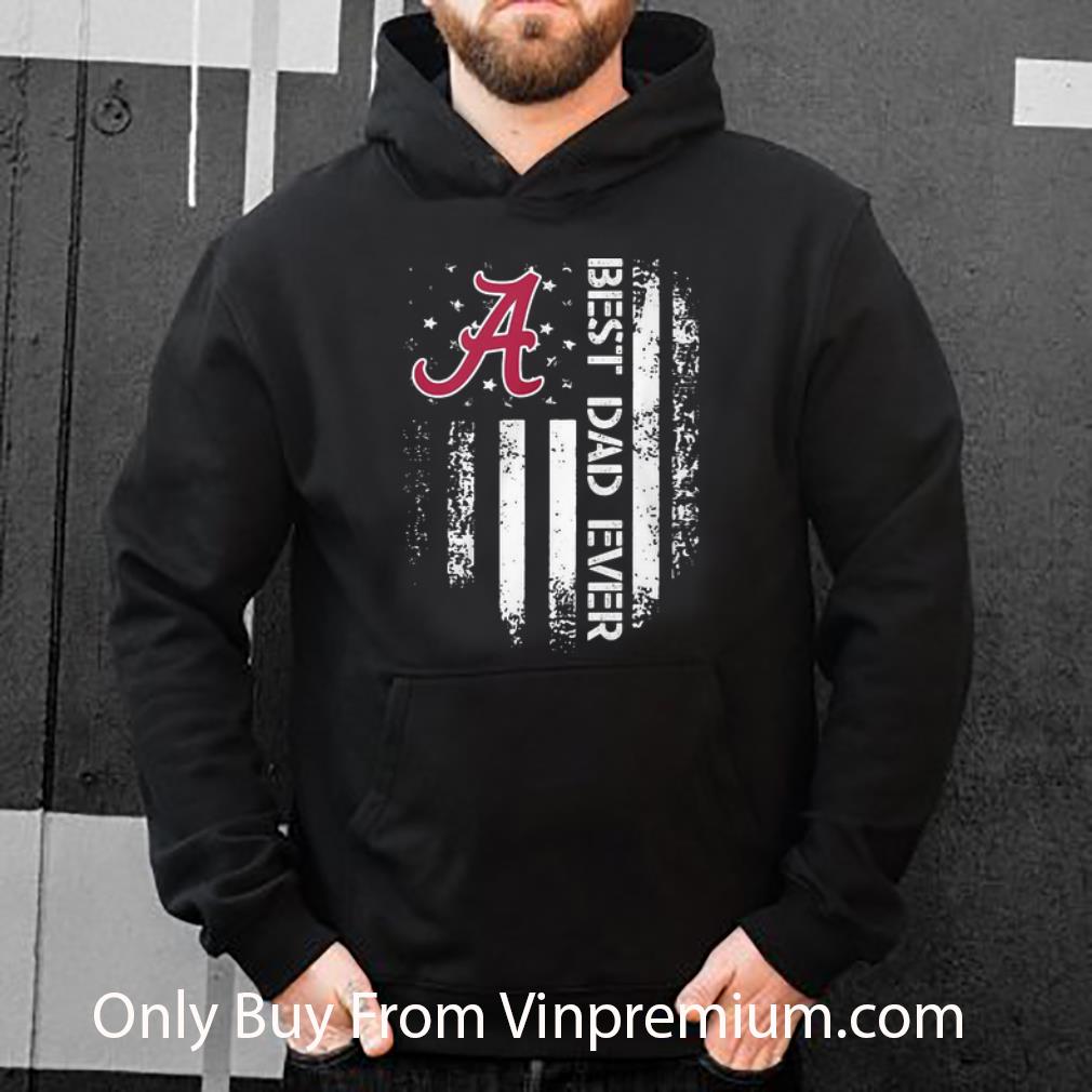 3ac4670f great alabama crimson tide best dad ever american flag father s day shirt 4 - Great Alabama Crimson Tide Best Dad Ever American Flag Father's Day shirt