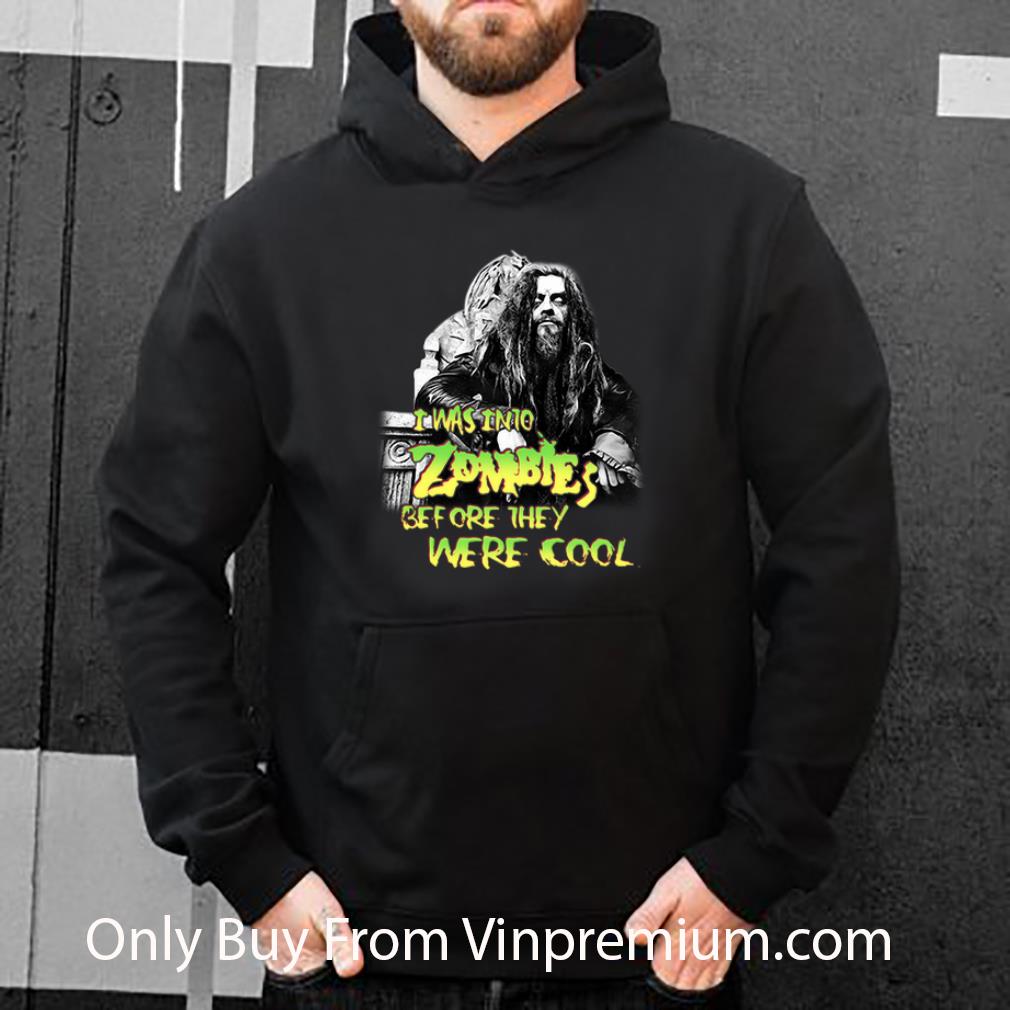 649cc2e1 official i was into zombies before they were cool rob zombie shirt 4 - Official I Was Into Zombies Before They Were Cool Rob Zombie shirt