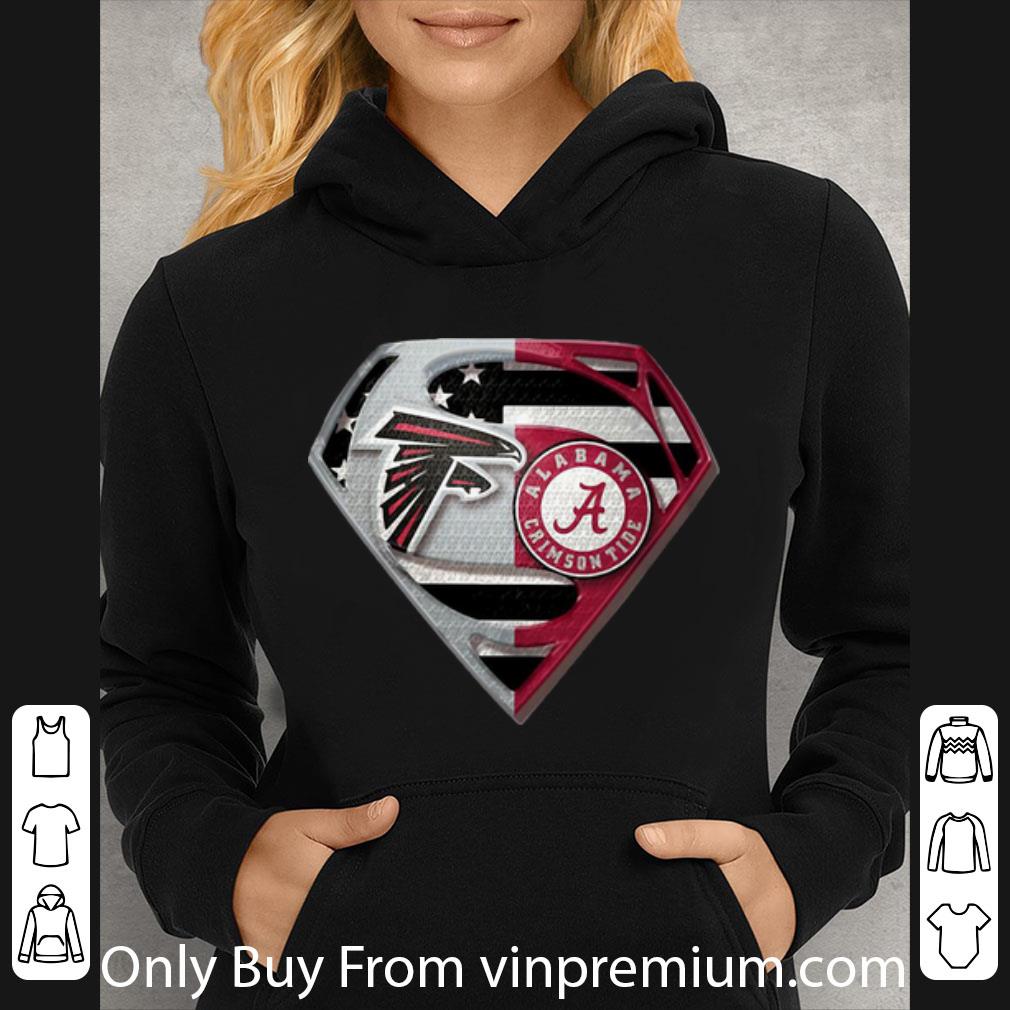 73e53c84 pretty superman atlanta falcons and alabama crimson tide shirt 4 - Pretty Superman Atlanta Falcons And Alabama Crimson Tide shirt