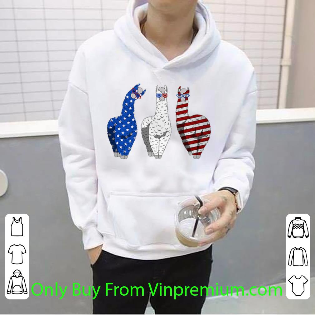 8e56b04b awesome llama american flag independence day shirt 4 - Awesome Llama American Flag Independence Day shirt