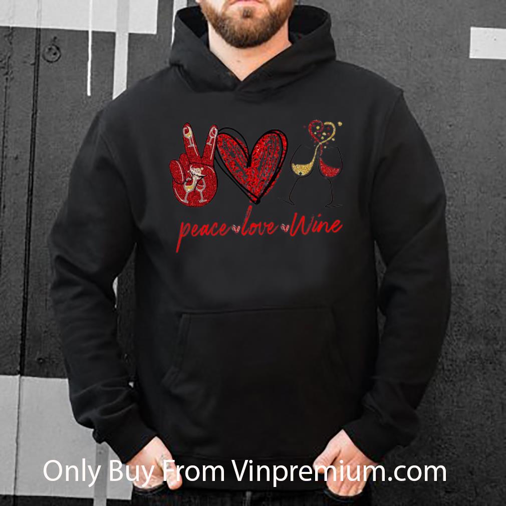 977a2602 top peace love wine diamond shirt 4 - Top Peace Love Wine Diamond shirt