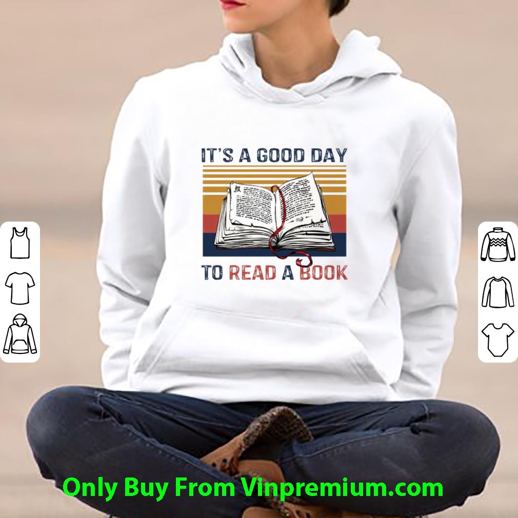 c96c40fd hot vintage it s a good day to read a book shirt 4 - Hot Vintage It’s A Good Day To Read A Book shirt