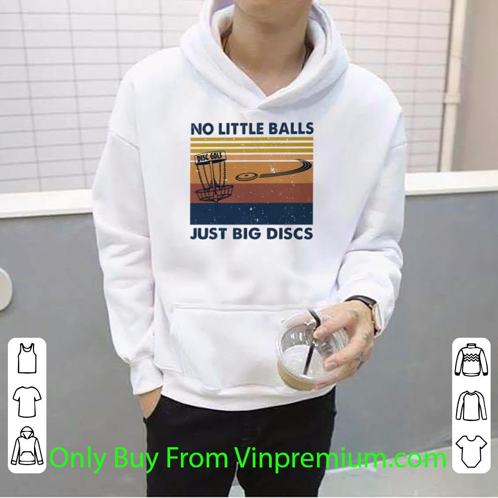ca40b0d9 hot vintage no little balls just big discs shirt 4 - Hot Vintage No Little Balls Just Big Discs shirt