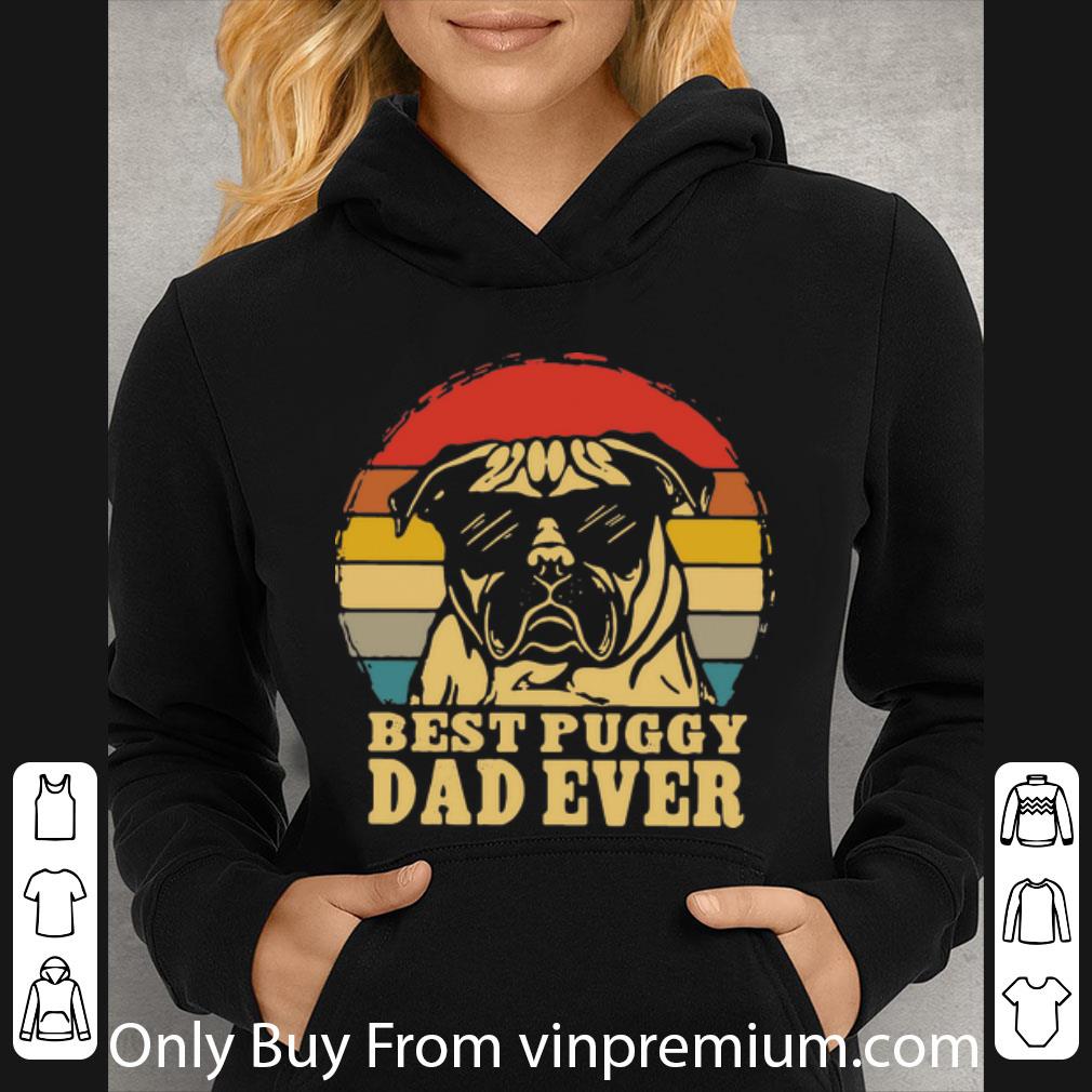 d33a3402 premium vintage best puggy dad ever father s day shirt 4 - Premium Vintage Best Puggy Dad Ever Father's Day shirt