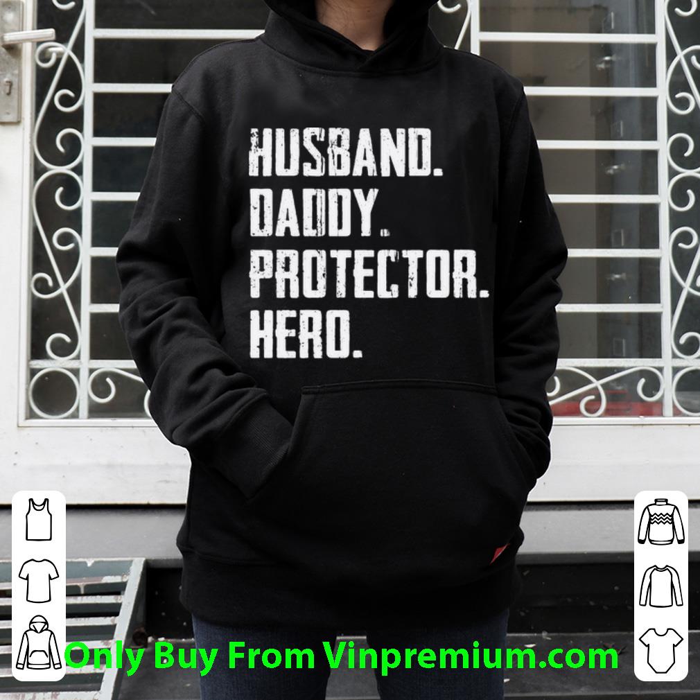 ea1bf964 hot husband daddy protector hero father s day shirt 4 - Hot Husband Daddy Protector Hero Father's Day shirt