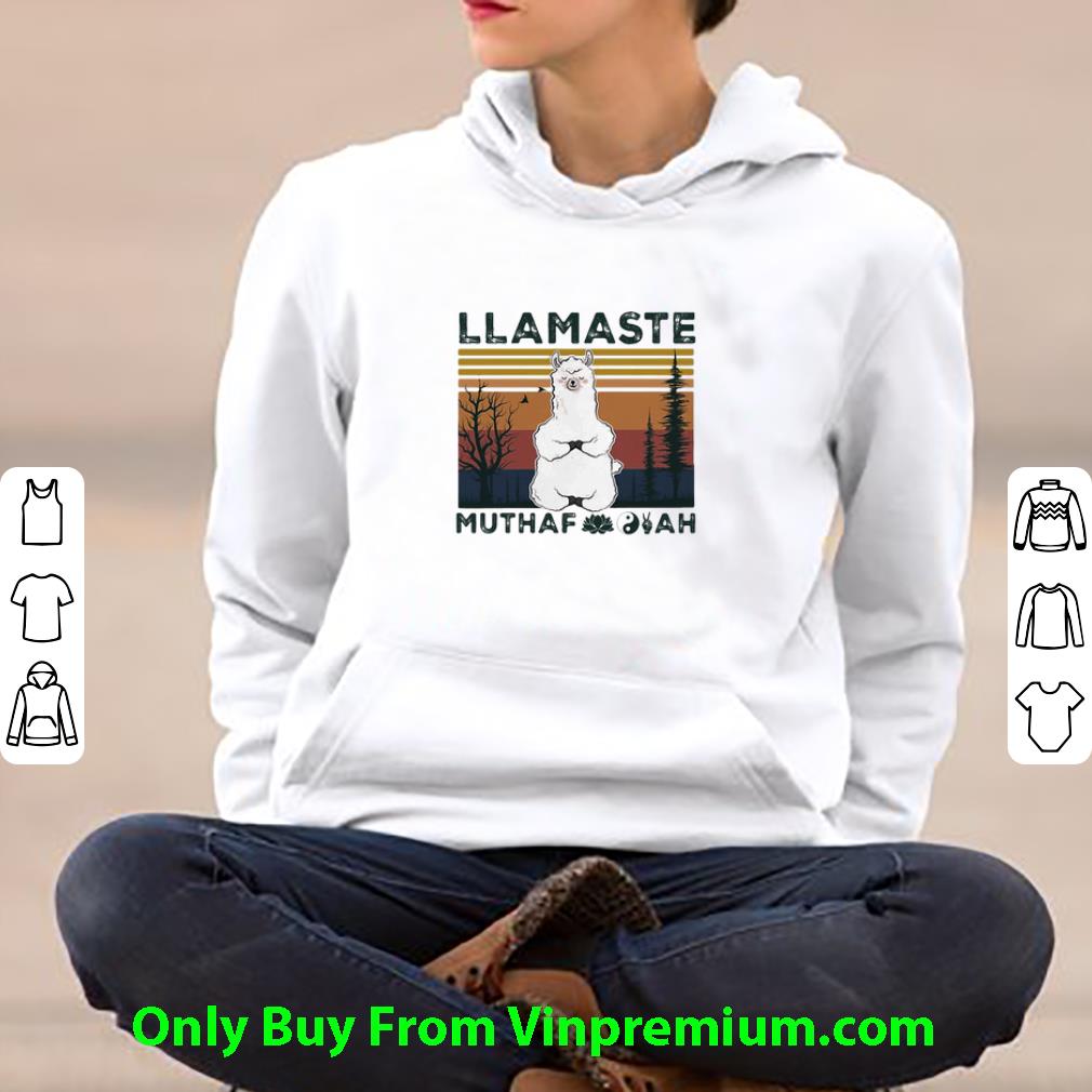 0af0973a official vintage llama llamaste muthafuckah shirt 4 - Official Vintage Llama Llamaste Muthafuckah shirt