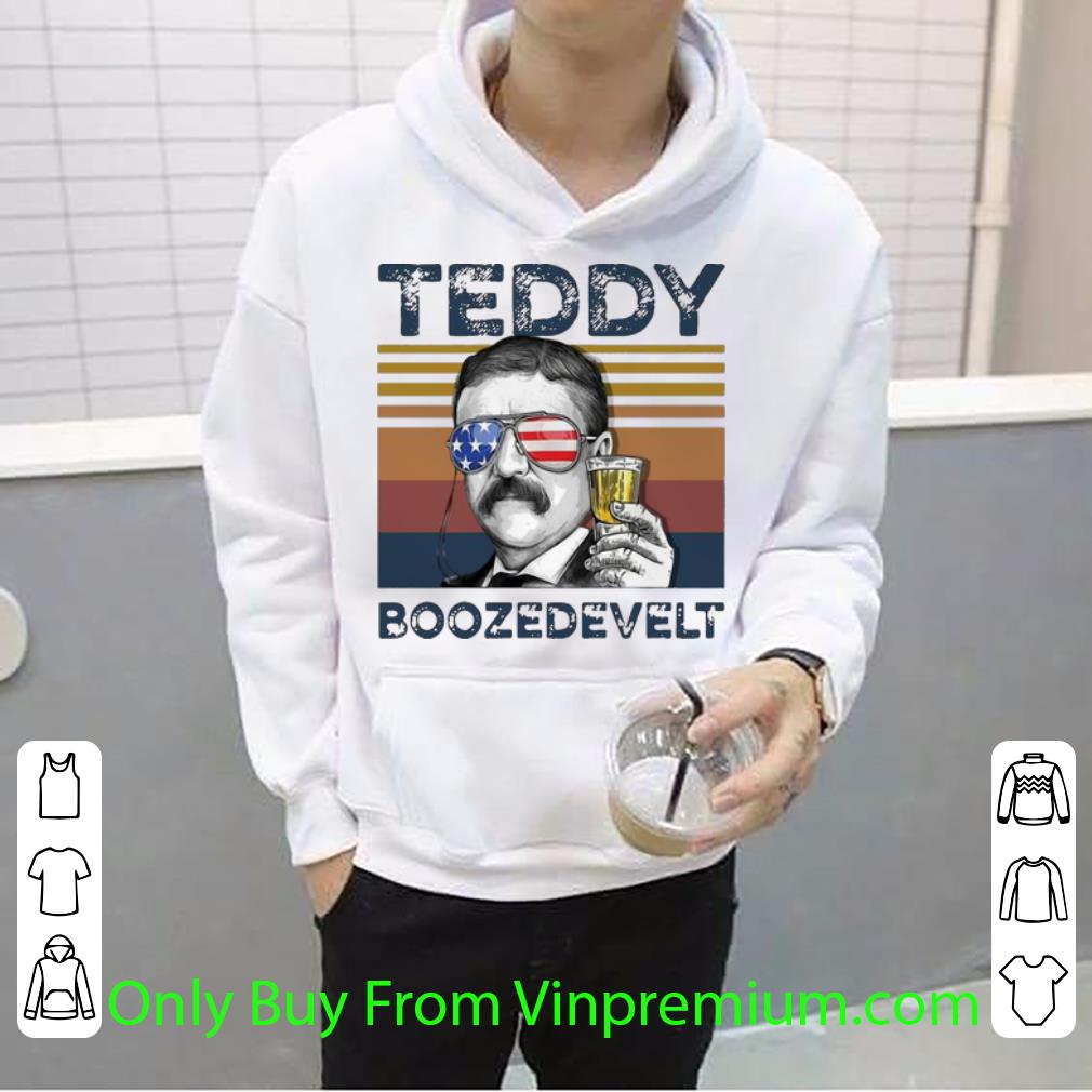 0f239a34 official vintage teddy boozedevelt drink beer american flag shirt 4 - Official Vintage Teddy Boozedevelt Drink Beer American Flag shirt