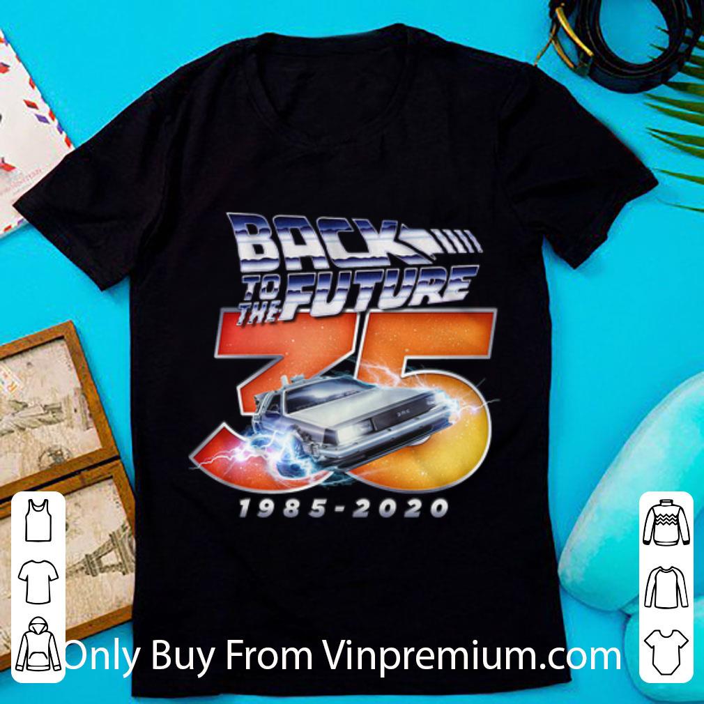Original Back To The Future 35 Years 1985-2020 shirt