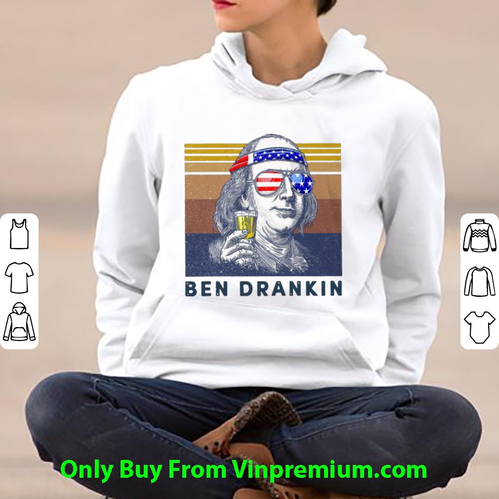 2bbf55cb official vintage ben drankin american flag happy independence day shirt 4 - Official Vintage Ben Drankin American Flag Happy Independence Day shirt