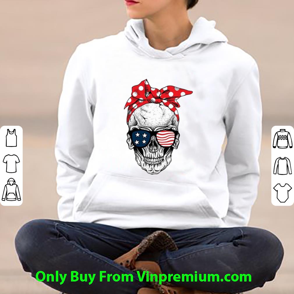 5d64a408 nice skull bandana sunglasses american flag shirt 4 - Nice Skull Bandana Sunglasses American Flag shirt