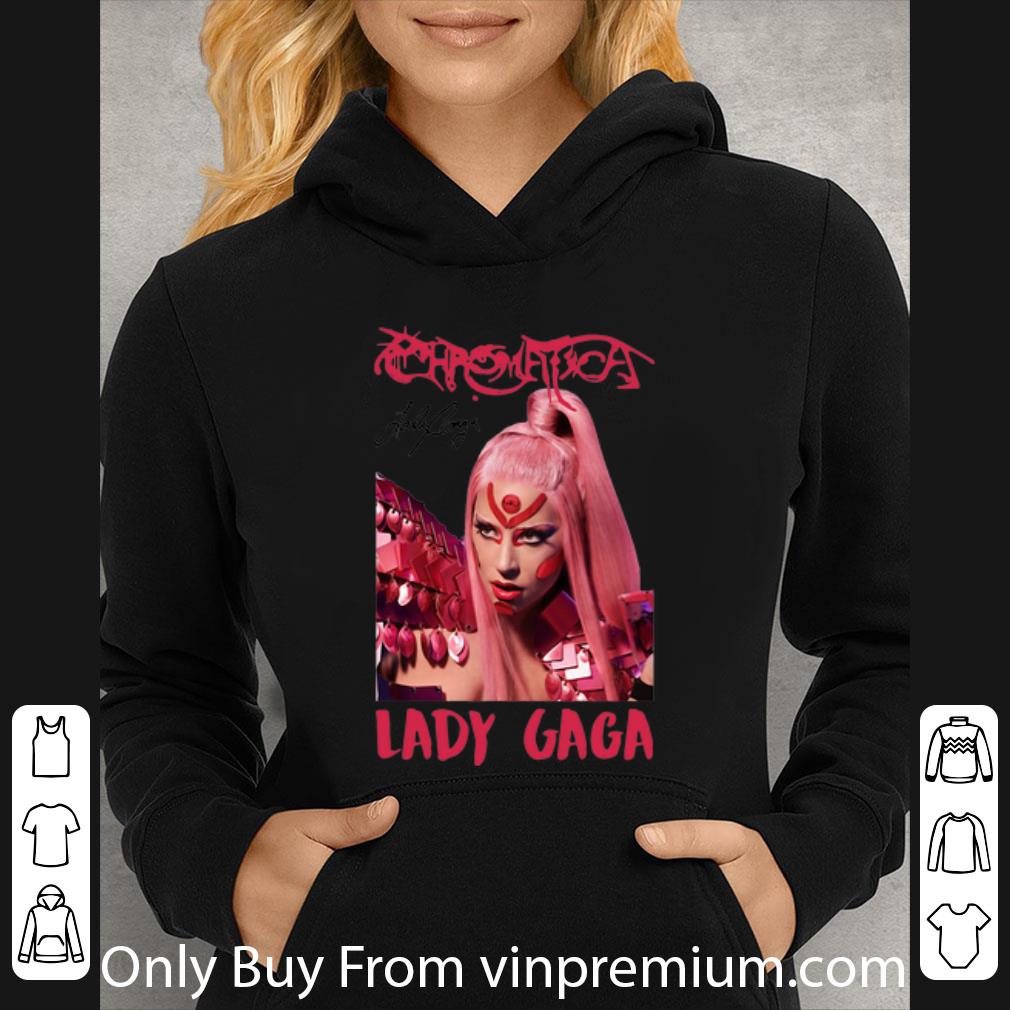 75d9b839 great chromatica lady gaga signature shirt 4 - Great Chromatica Lady Gaga Signature shirt