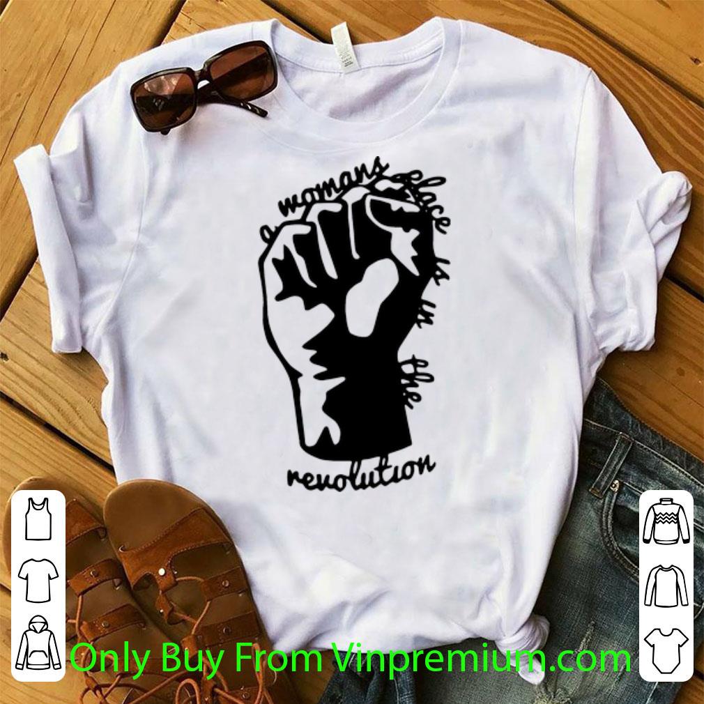 Premium Strong Hand A Mamans Place Is In The Revolution shirt
