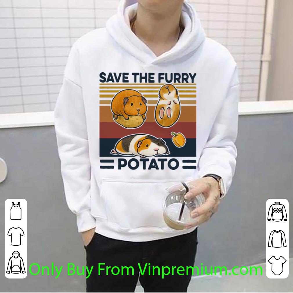 d7fe604e original vintage save the furry potato shirt 4 - Original Vintage Save The Furry Potato shirt