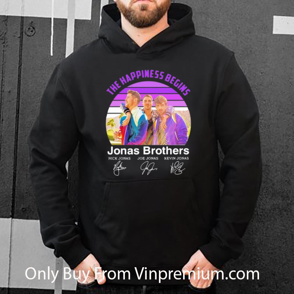 e4538a05 hot vintage the happiness begins jonas brothers signatures shirt 4 - Hot Vintage The Happiness Begins Jonas Brothers Signatures shirt