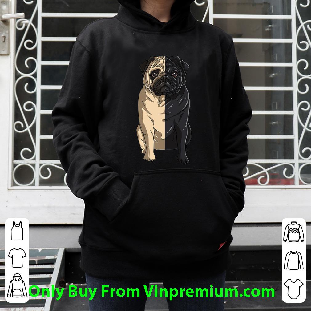 1c9f5989 premium white pug black pug shirt 4 - Premium White Pug Black Pug shirt