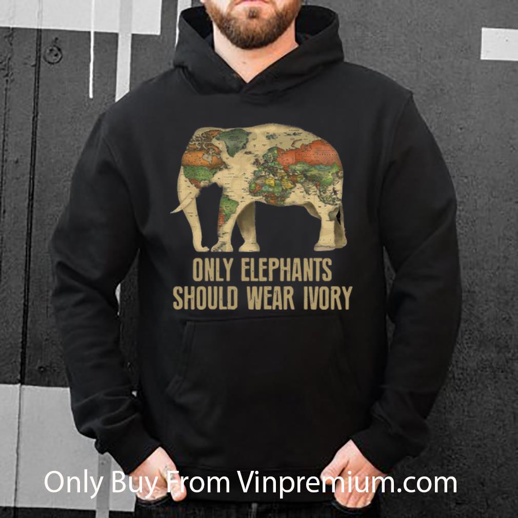 41f07138 top only elephants should wear ivory history map shirt 4 - Top Only Elephants Should Wear Ivory History Map shirt