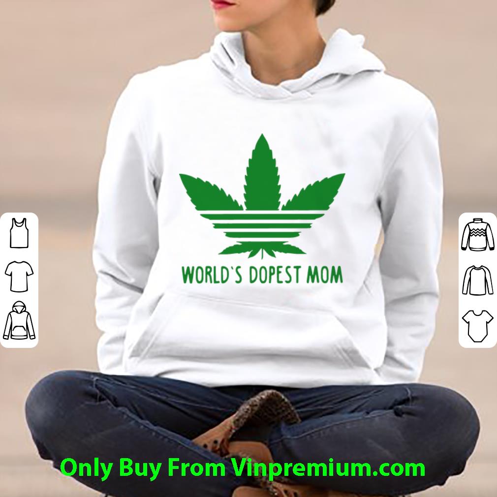 438a4744 great weed adidas world s dopest mom shirt 4 - Great Weed Adidas World’s Dopest Mom shirt