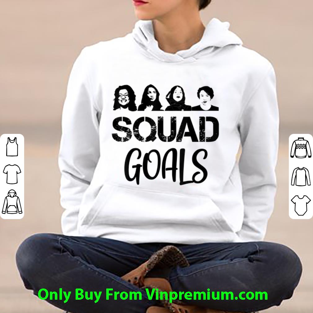 4c4155e0 great feminist squad goals ocasio cortez tlaib pressley omar shirt 4 - Great Feminist Squad Goals Ocasio Cortez Tlaib Pressley Omar shirt