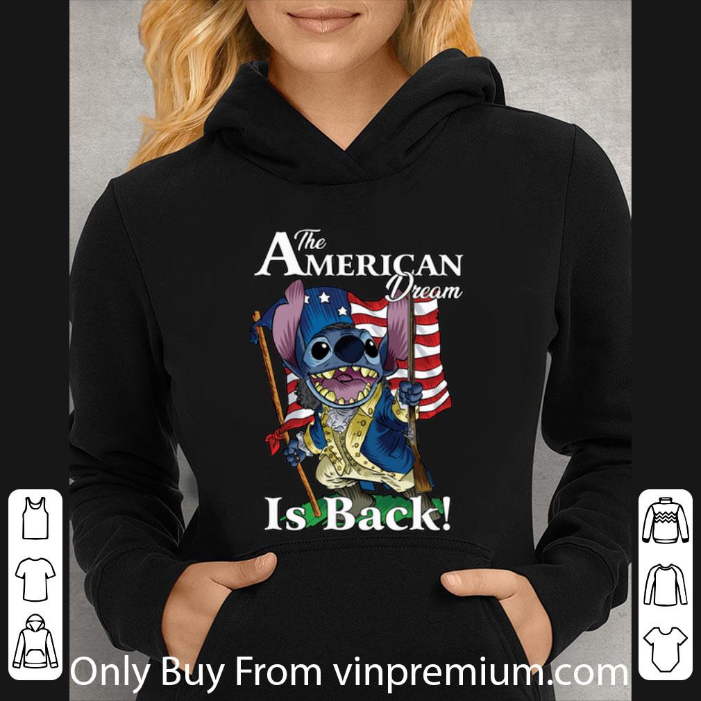 60a9356b pretty stitch the american dream is back shirt 4 - Pretty Stitch The American Dream Is Back shirt