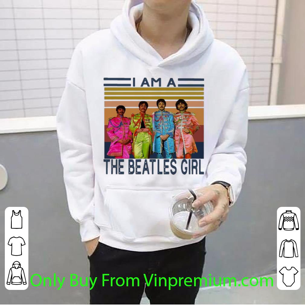 91ef14f6 original vintage i am a the beatles girl shirt 4 - Original Vintage I Am A The Beatles Girl shirt