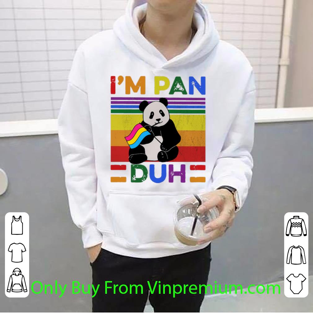 a47ac067 original vintage lgbt panda i m pan duh shirt 4 - Original Vintage LGBT Panda I’m Pan Duh shirt
