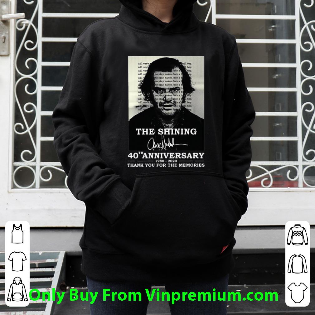 c3c38fee awesome yoda the shining 40th anniversary thank you for the memories signature shirt 4 - Awesome Yoda The Shining 40th Anniversary Thank You For The Memories Signature shirt