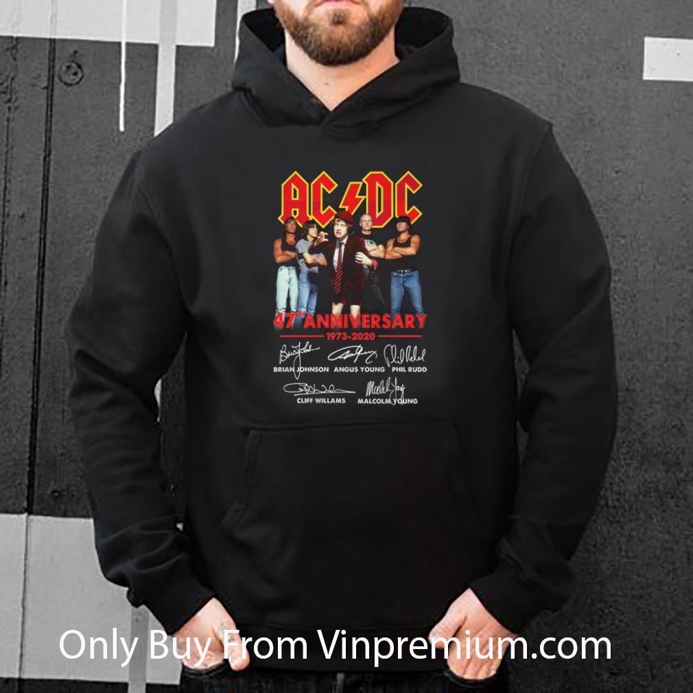 d3f5df15 top acdc 47th anniversary 1973 2020 signatures shirt 4 - Top Acdc 47th Anniversary 1973-2020 Signatures shirt
