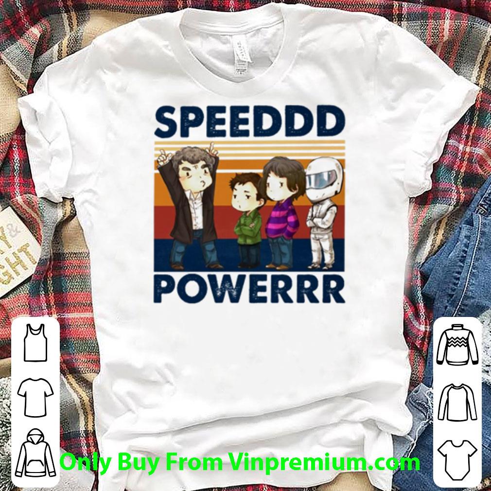 Original Vintage Top Gear Speeddd Powerrr shirt, hoodie, sweater ...