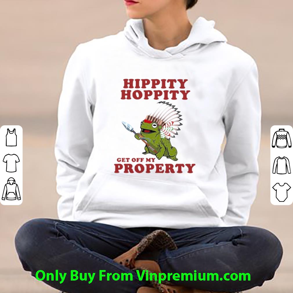 09340457 pretty frog hippity hoppity get off my property shirt 4 - Pretty Frog Hippity Hoppity Get Off My Property shirt
