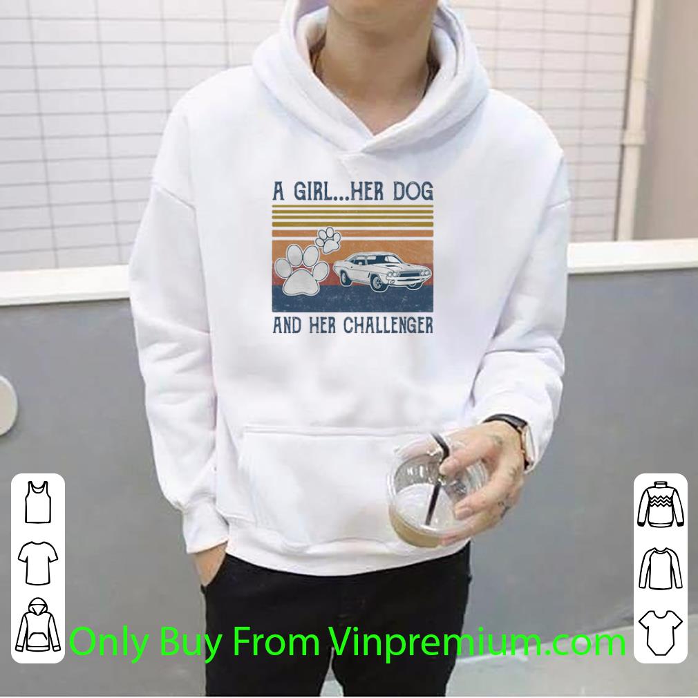 Top A Girl Her Dog Paw And Her Challenger Vintage shirt 0f211967 top a girl her dog paw and her challenger vintage shirt 4 - Top A Girl Her Dog Paw And Her Challenger Vintage shirt
