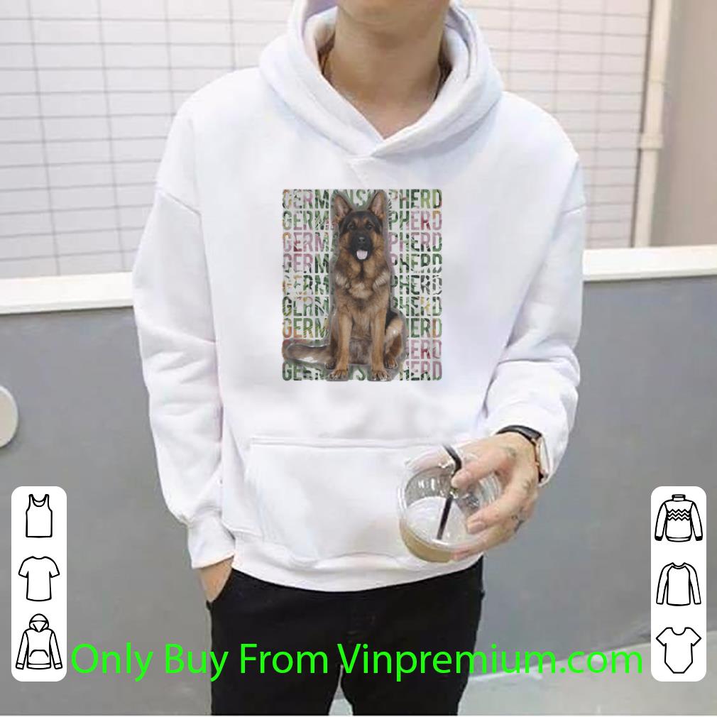 Premium Flowers German Shepherd Alsace shirt 4664f811 premium flowers german shepherd alsace shirt 4 - Premium Flowers German Shepherd Alsace shirt