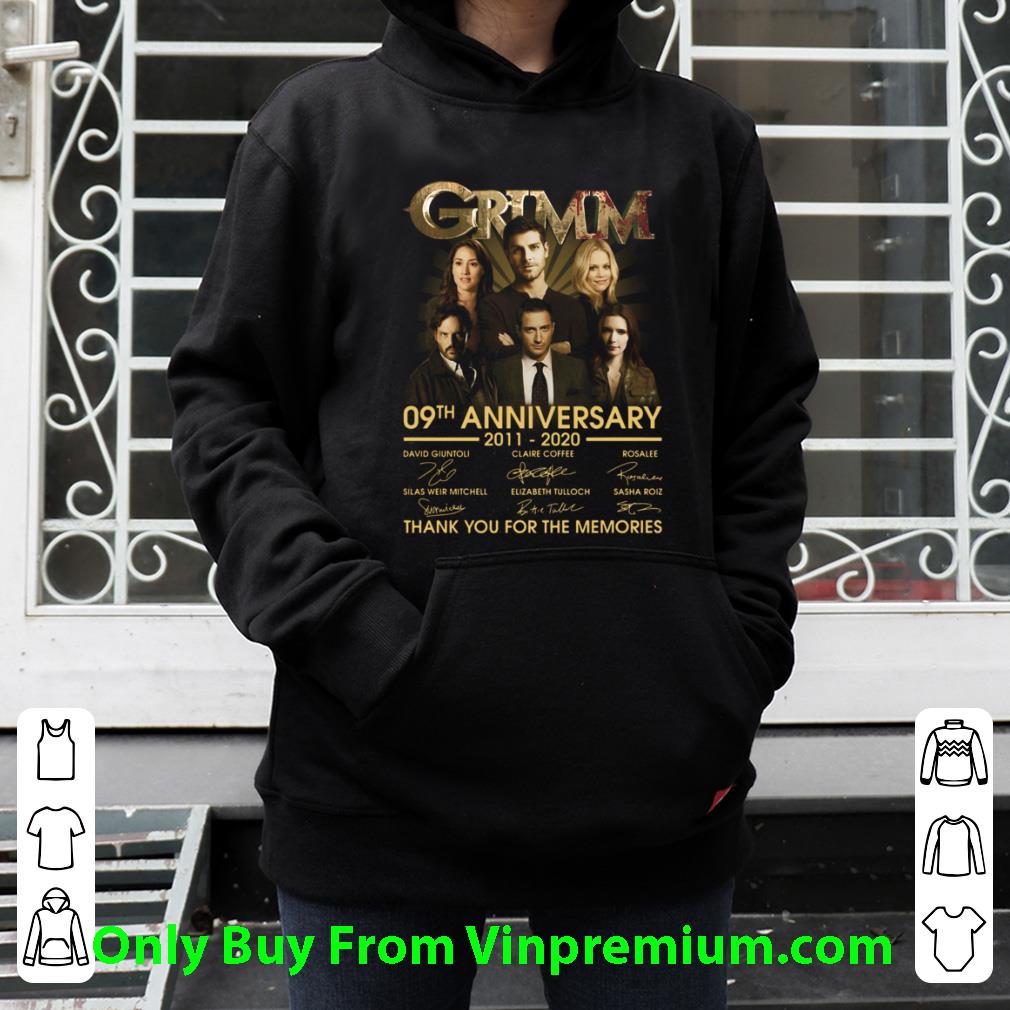 6738278f great grimm 09th anniversary 2011 2020 thank you for the memories signatures shirt 4 - Great Grimm 09th Anniversary 2011 2020 Thank You For The Memories Signatures shirt