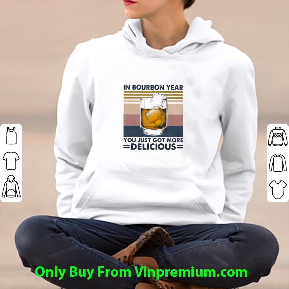 7cddc339 original glasses wine in bourbon year you just got more delicious vintage shirt 4 - Original Glasses Wine In Bourbon Year You Just Got More Delicious Vintage shirt