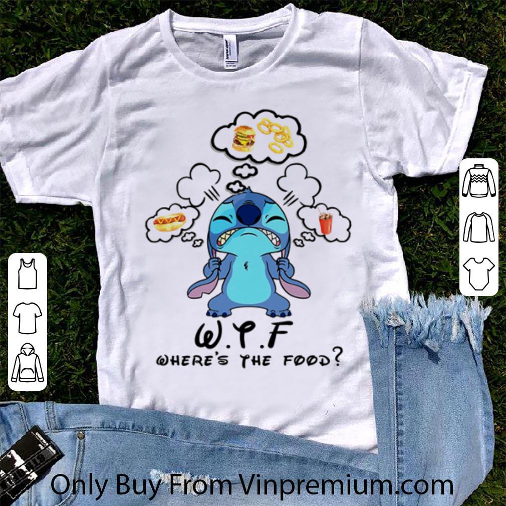 Great Disney Stitch Wtf Where’s The Food shirt